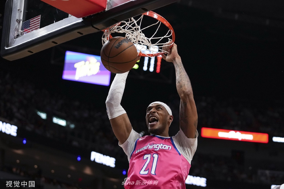 [NBA]热火110-107险胜奇才 阿德巴约38+12