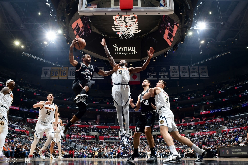 [NBA]掘金114-104轻取快船 戈登29+7