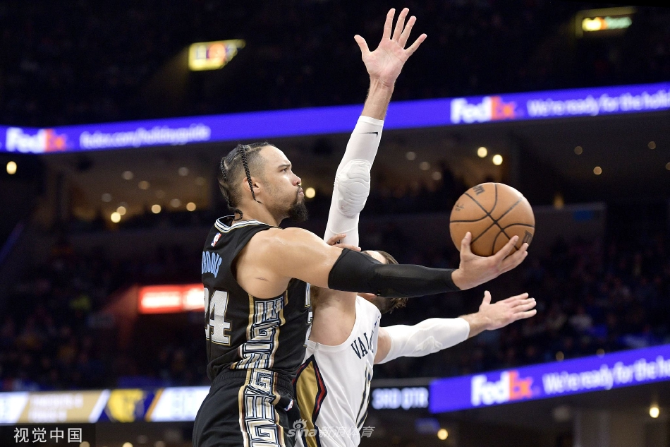 [NBA]灰熊132-111轻取鹈鹕 布鲁克斯25分