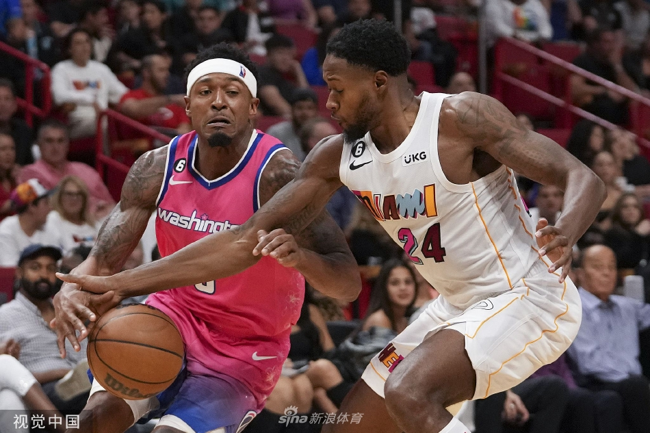 [NBA]热火110-107险胜奇才 阿德巴约38+12