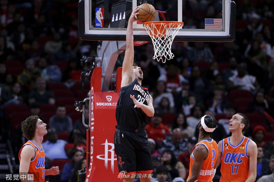 [NBA]火箭118-105轻取雷霆 格林28+9申京21+19+7