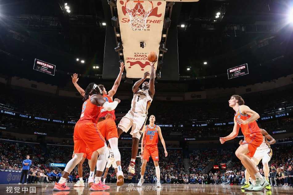 [NBA]鹈鹕105-101险胜雷霆 锡安23+8+8