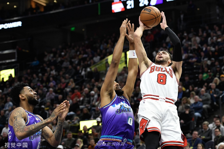 [NBA]公牛114-107爵士 德罗赞26+6拉文20+6+5