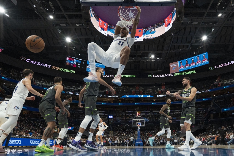 [NBA]森林狼127-142奇才