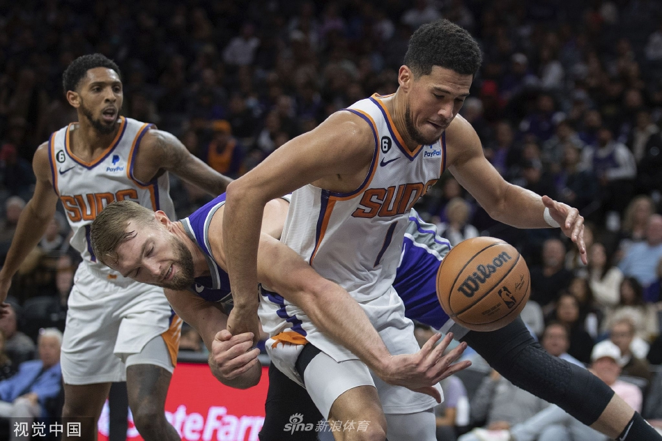 [NBA]太阳122-117险胜国王 布克44+8+4+6蒙克30+8