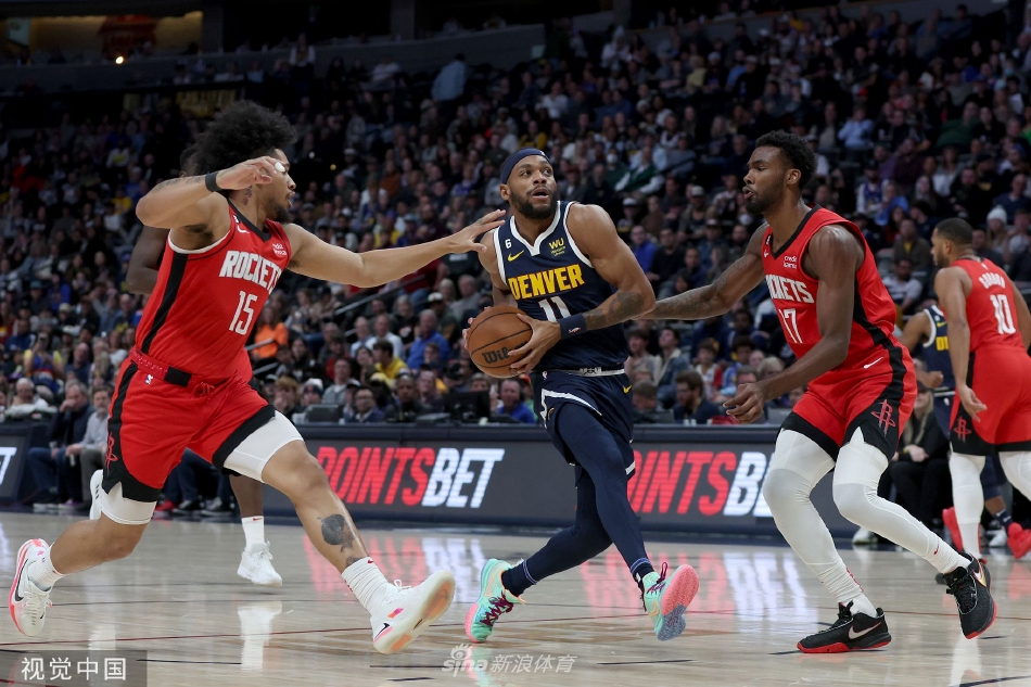 [NBA]掘金129-113轻取火箭 约基奇32+12+8穆雷31分