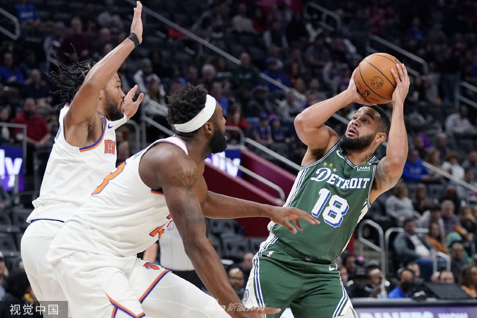 [NBA]尼克斯140-110送活塞 兰德尔36+7+5巴雷特16分