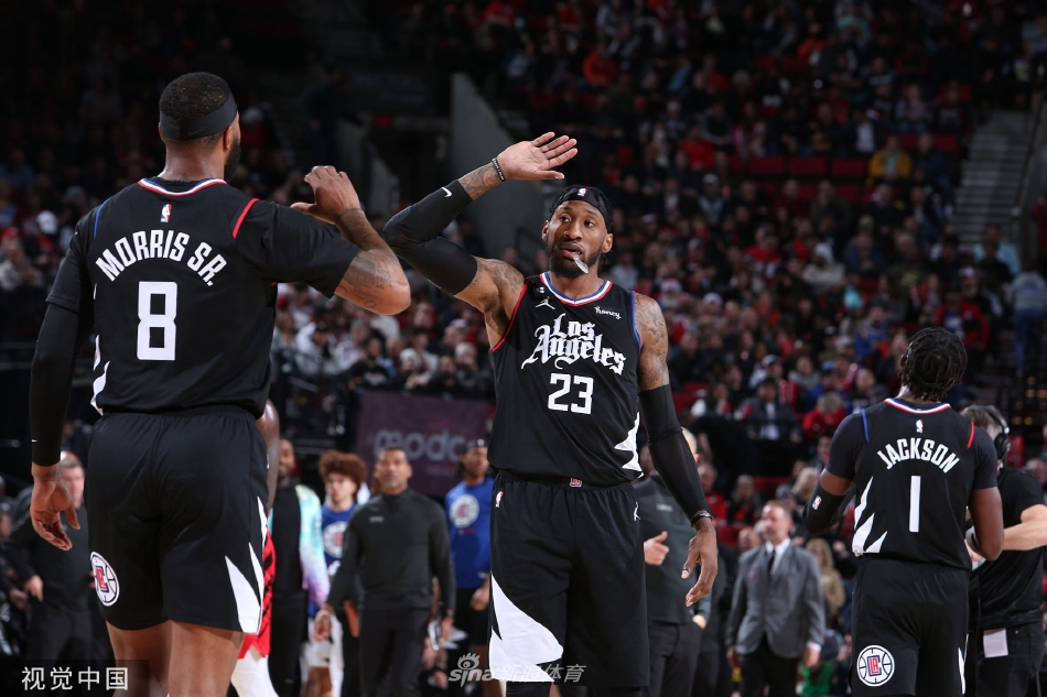 [NBA]快船118-112逆转开拓者 鲍威尔32分