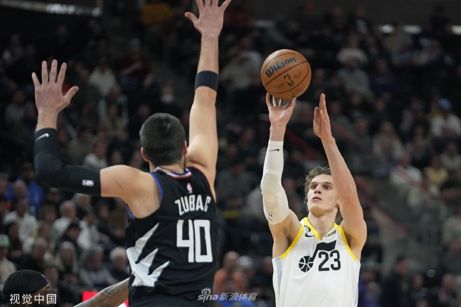 [NBA]爵士125-112力克快船 克拉克森33分沃尔26分