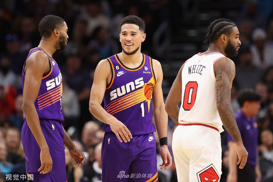 [NBA]太阳132-113大胜公牛 布克51分艾顿30+16