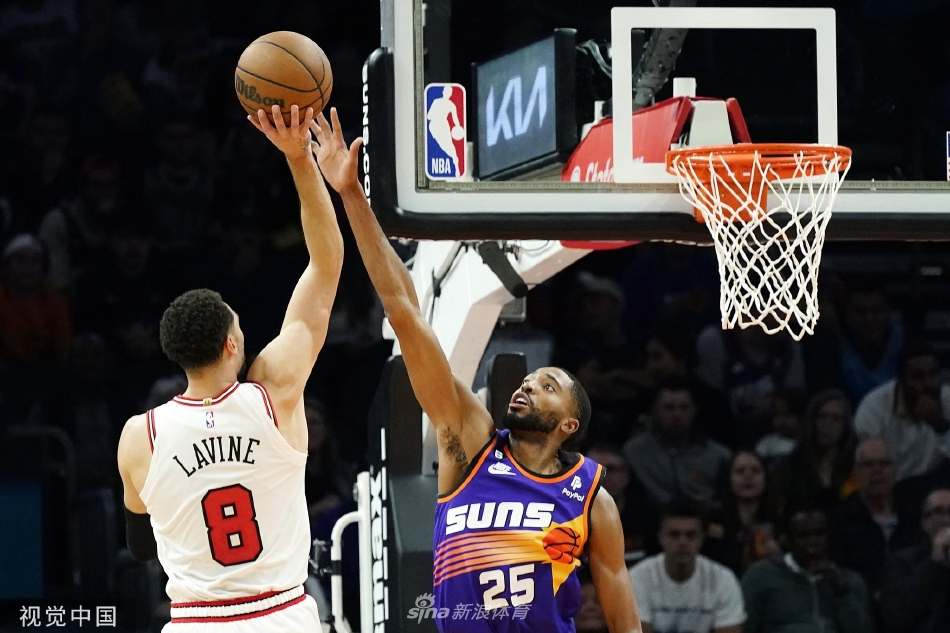 [NBA]太阳132-113大胜公牛 布克51分艾顿30+16