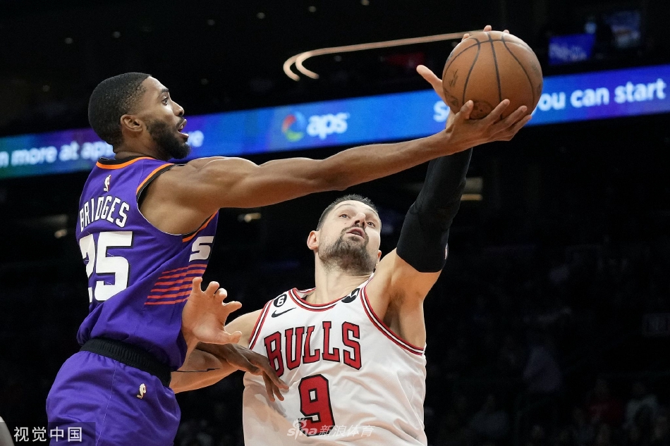 [NBA]太阳132-113大胜公牛 布克51分艾顿30+16