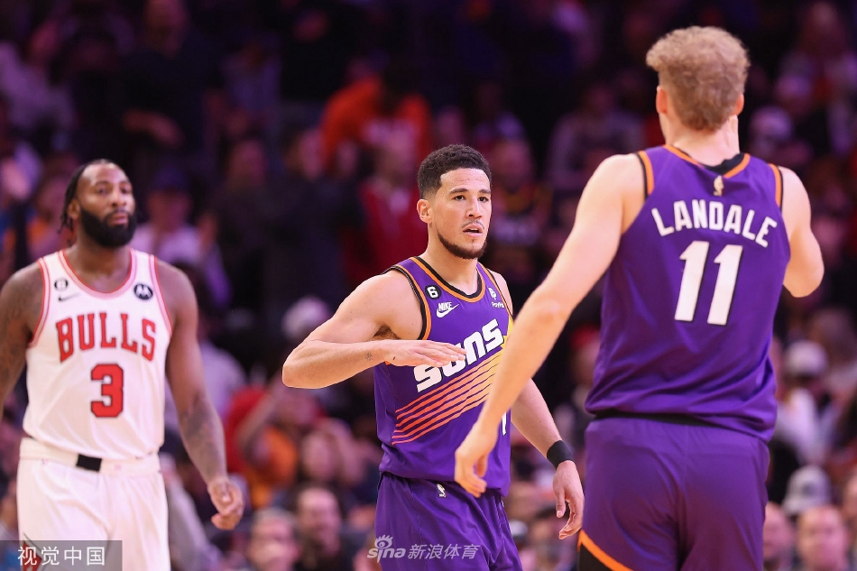 [NBA]太阳132-113大胜公牛 布克51分艾顿30+16