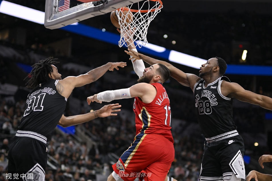 [NBA]鹈鹕117-99马刺