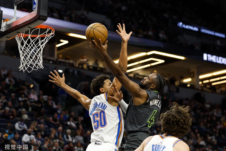 [NBA]雷霆135-128森林狼 亚历山大33分