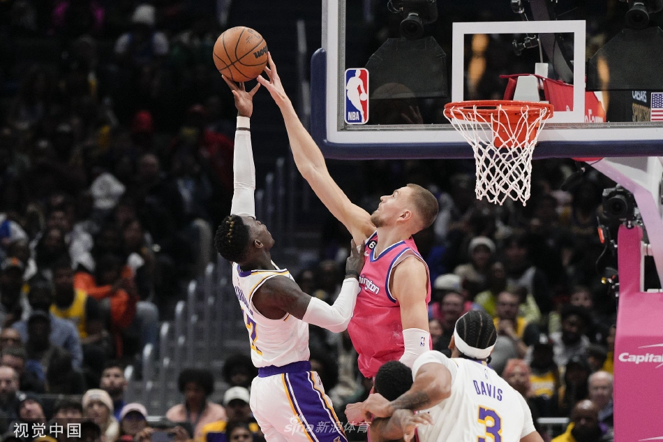 [NBA]湖人130-119战胜奇才 戴维斯55+17詹姆斯29分