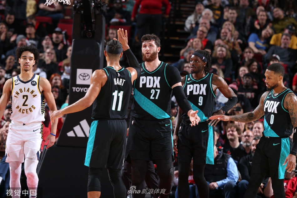 [NBA]开拓者116-100步行者 格兰特28+5