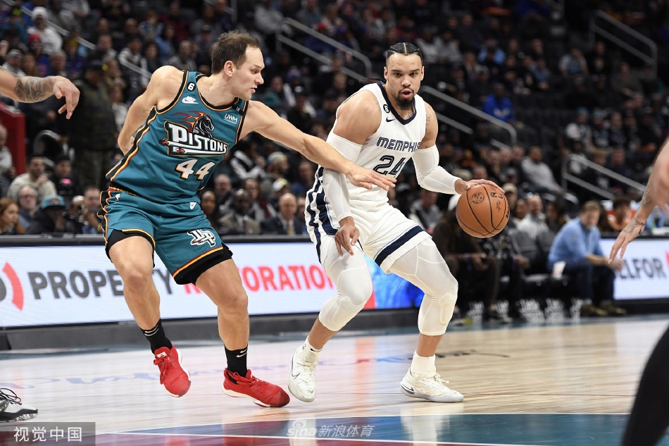 [NBA]灰熊122-112力克活塞 莫兰特33+10狄龙22分