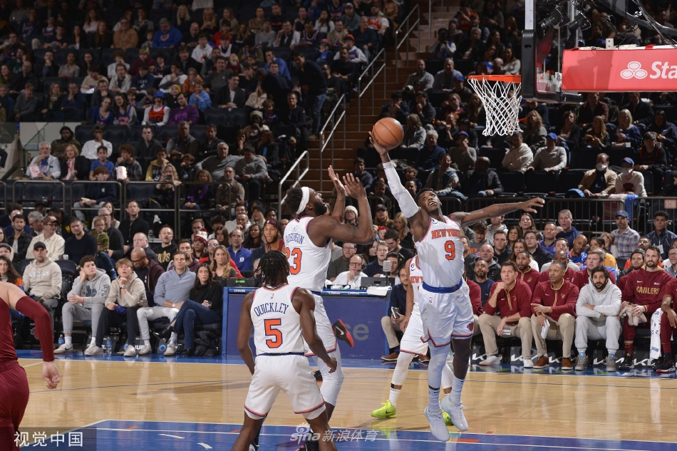 [NBA]尼克斯92-81击败骑士 布伦森23分