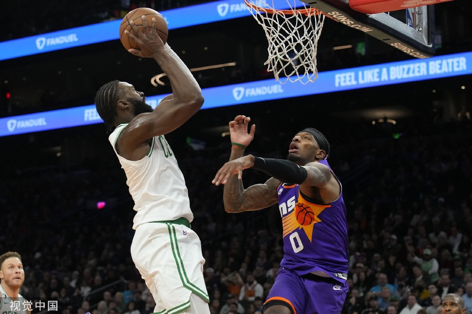 [NBA]绿军125-98太阳 布朗25+7塔图姆25+5