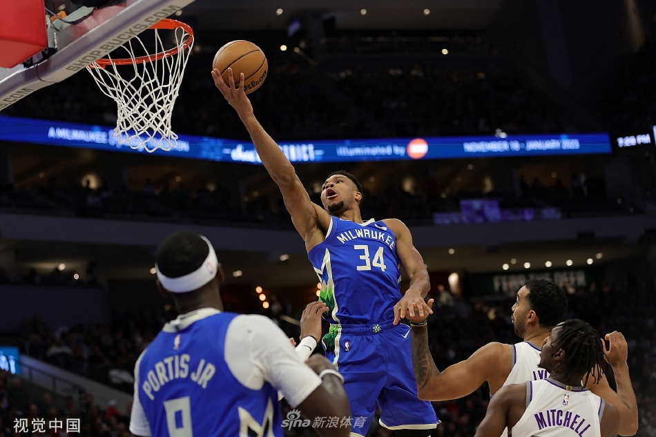 [NBA]雄鹿126-113国王 字母哥35+6+7霍勒迪31+6