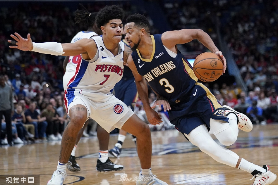 [NBA]鹈鹕104-98活塞 锡安29+10+5瓦兰14+12