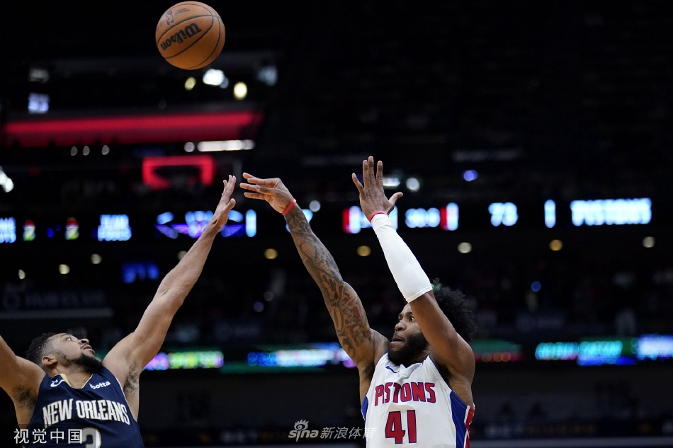 [NBA]鹈鹕104-98活塞 锡安29+10+5瓦兰14+12