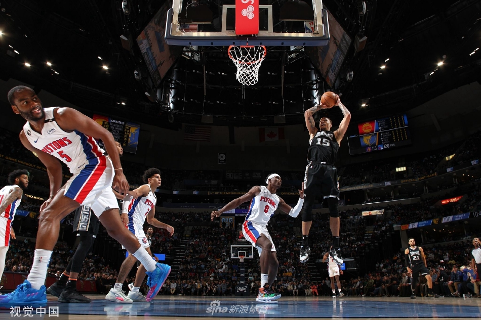 [NBA]灰熊114-103击败活塞