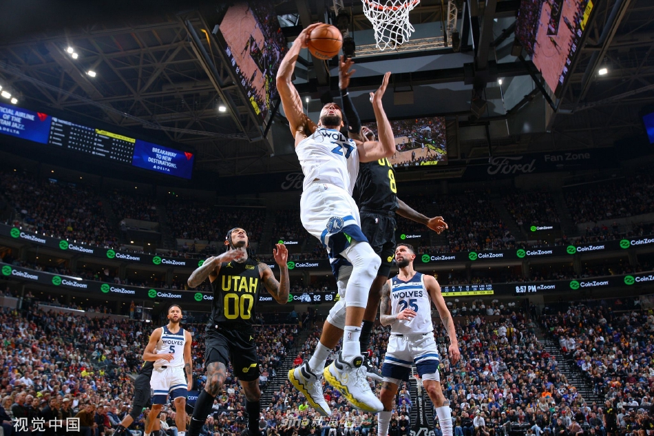 [NBA]森林狼118-108爵士 拉塞尔30分