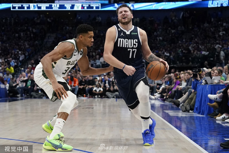 [NBA]雄鹿106-105胜独行侠 字母28+10东契奇33+11