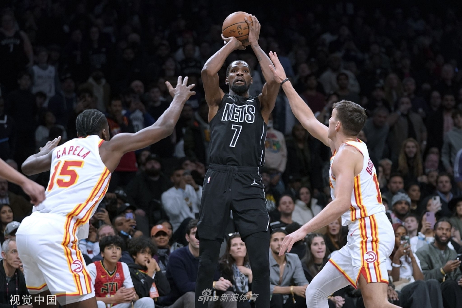 [NBA]篮网120-116老鹰 杜欧合砍67分