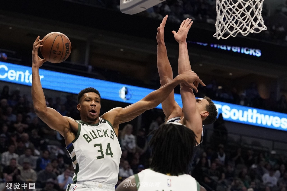 [NBA]雄鹿106-105胜独行侠 字母28+10东契奇33+11