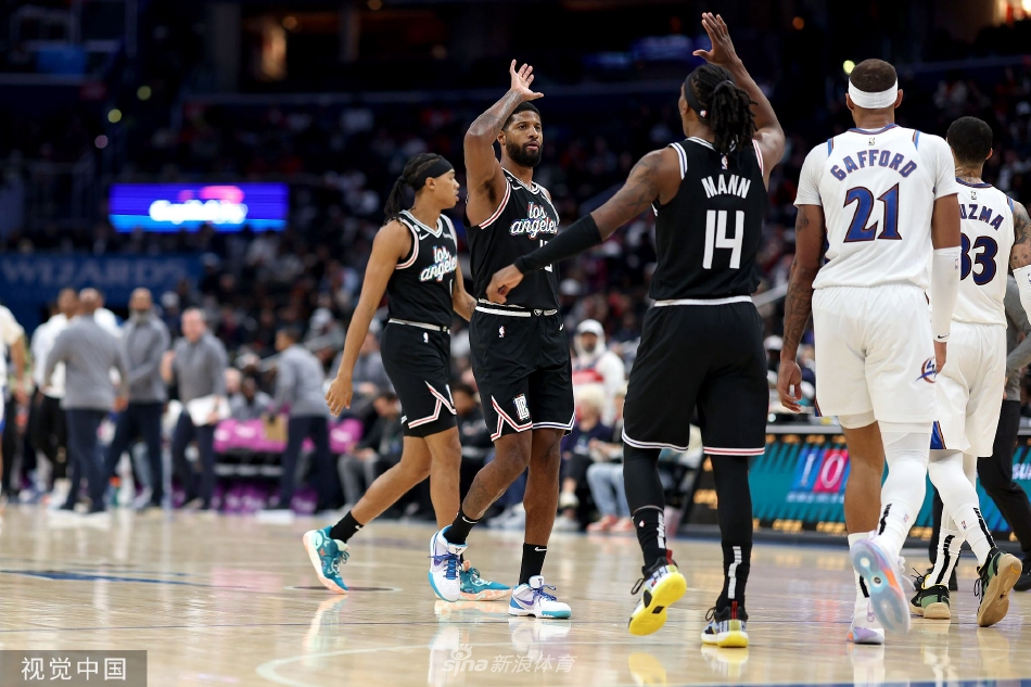 [NBA]快船114-107奇才 乔治36+8