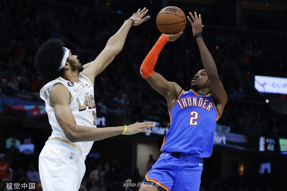 [NBA]骑士110-102击败雷霆 勒韦尔22分