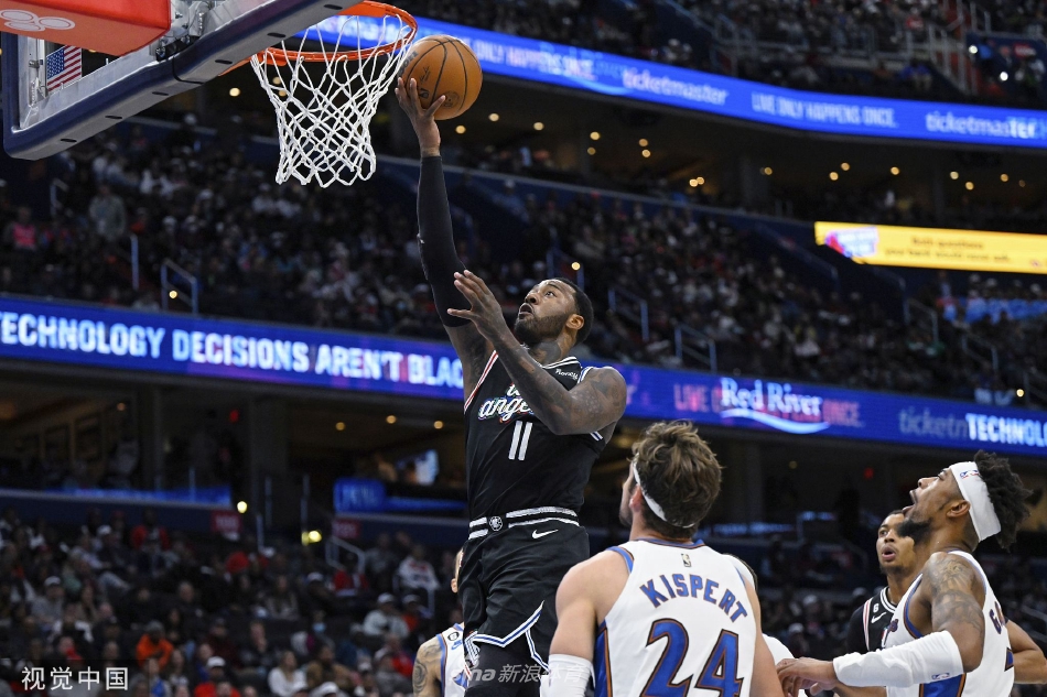 [NBA]快船114-107奇才 乔治36+8