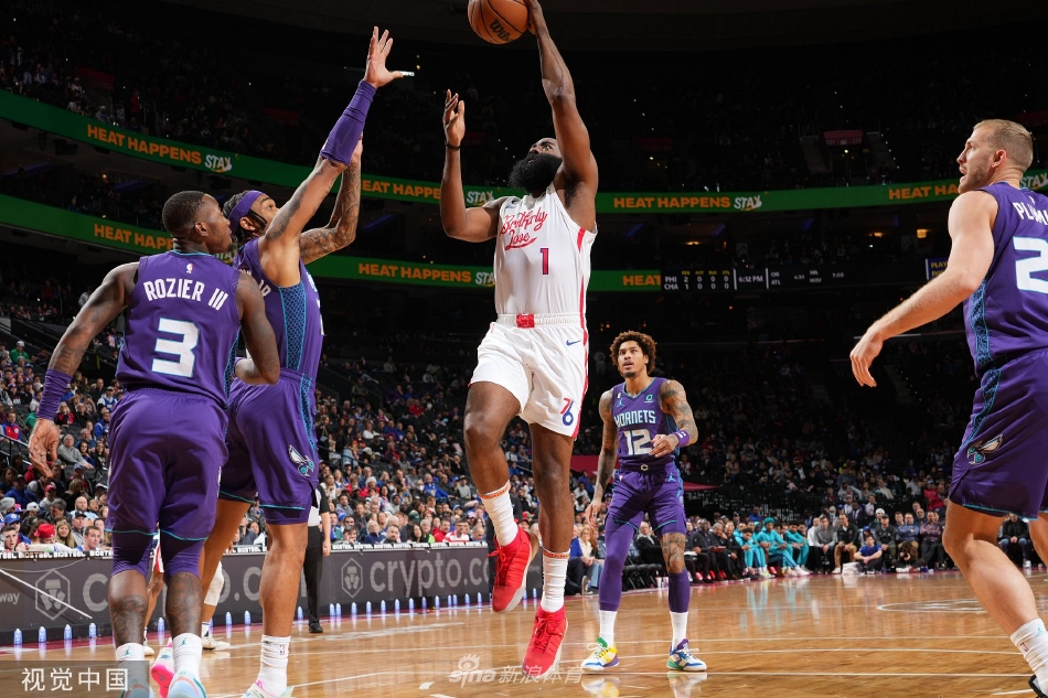 [NBA]黄蜂113-131费城76人