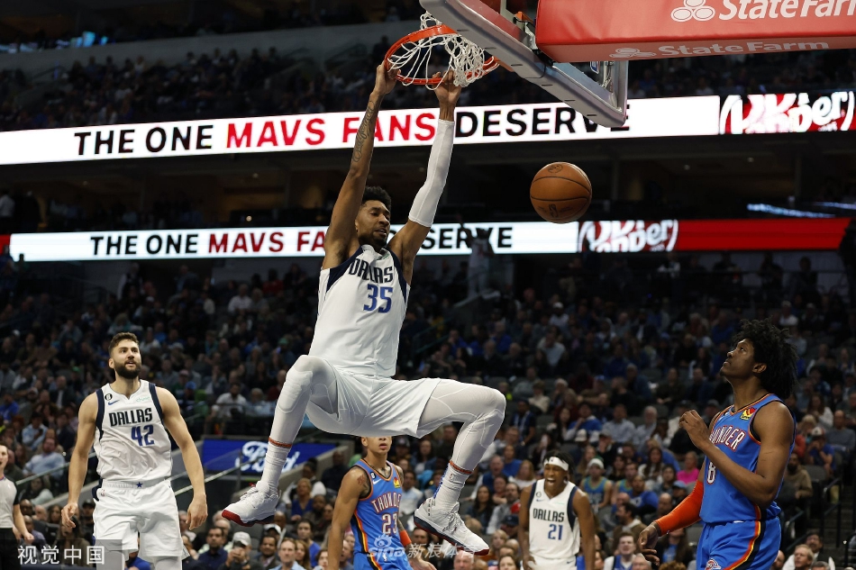 [NBA]雷霆114-121独行侠