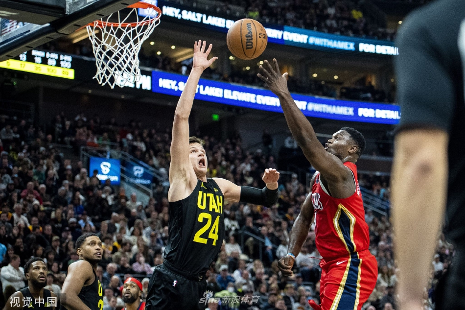 [NBA]爵士121-100鹈鹕 比斯利21分