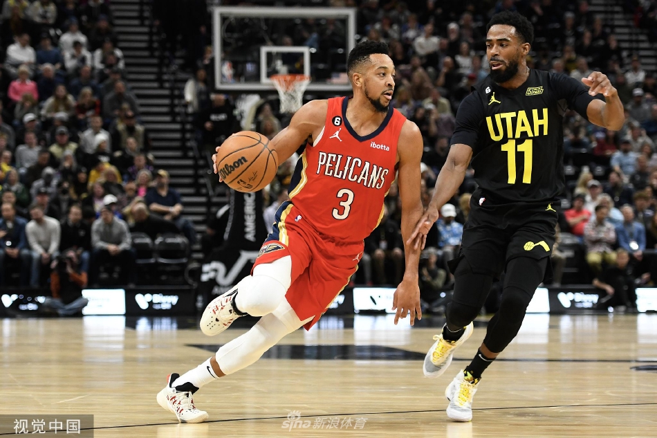 [NBA]爵士121-100鹈鹕 比斯利21分