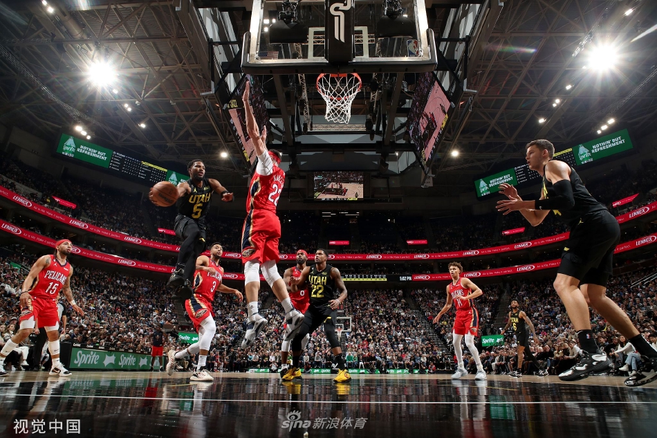 [NBA]爵士121-100鹈鹕 比斯利21分