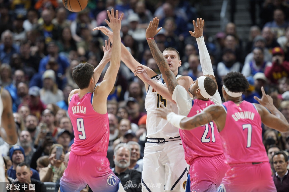 [NBA]掘金141-128奇才 约基奇43+14+8