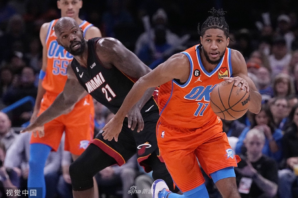 [NBA]热火110-108险胜雷霆 希罗35分亚历山大27+8+7