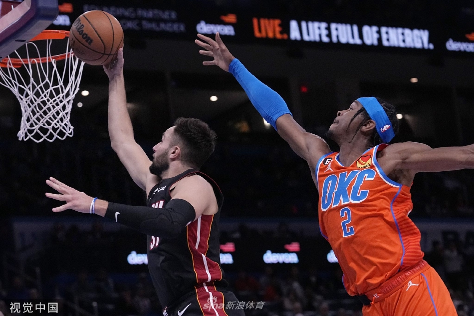 [NBA]热火110-108险胜雷霆 希罗35分亚历山大27+8+7