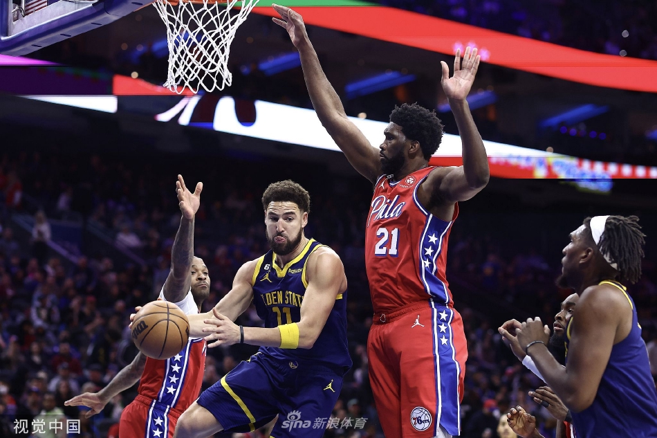 [NBA]76人118-106勇士 库里缺阵恩比德34+13