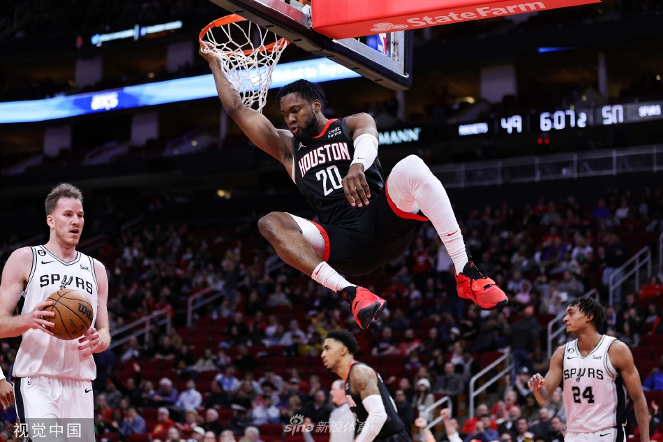 [NBA]马刺124-105火箭 瓦塞尔26分