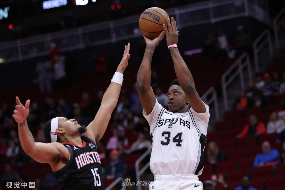 [NBA]马刺124-105火箭 瓦塞尔26分