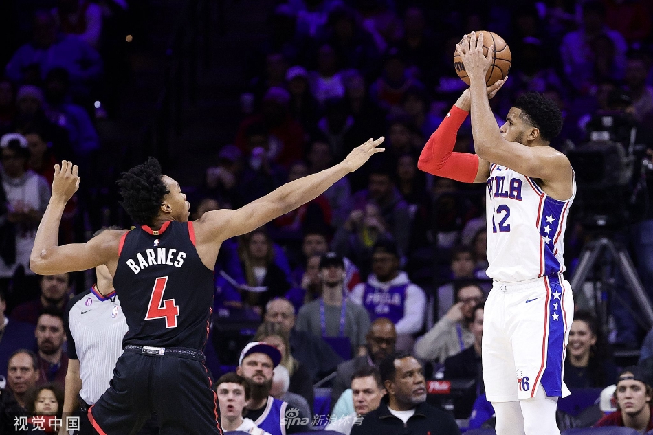 [NBA]猛龙101-104费城76人