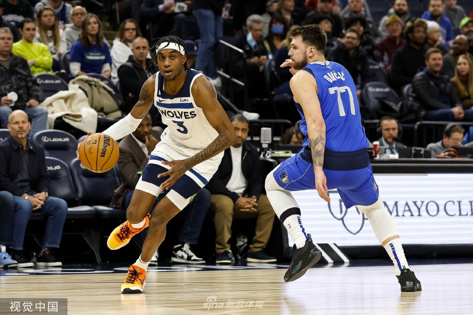 [NBA]独行侠106-116森林狼 东契奇被驱逐