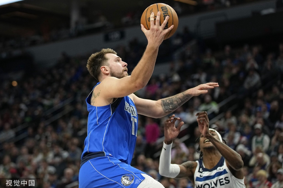 [NBA]独行侠106-116森林狼 东契奇被驱逐