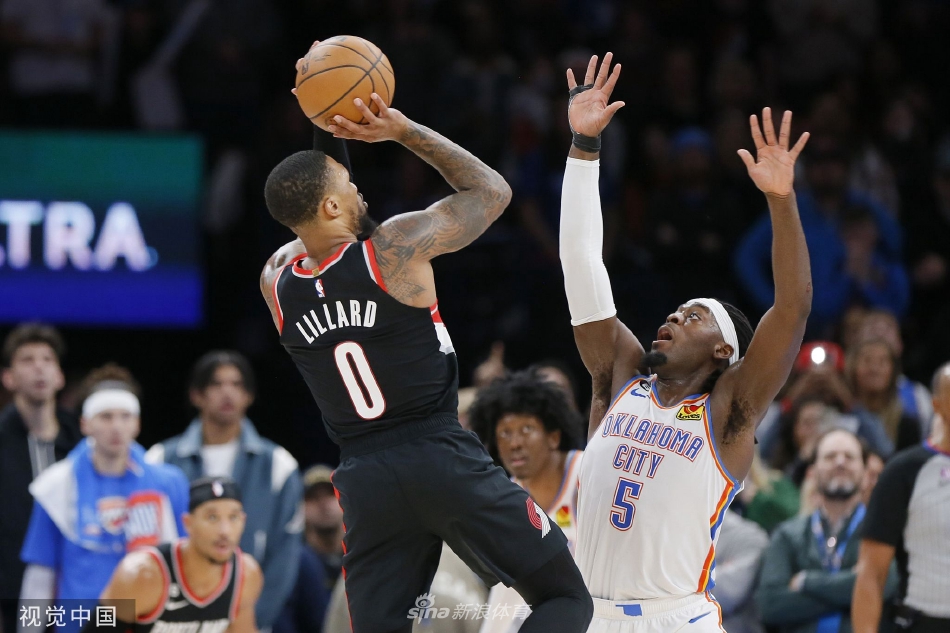 [NBA]开拓者98-101雷霆 亚历山大27分